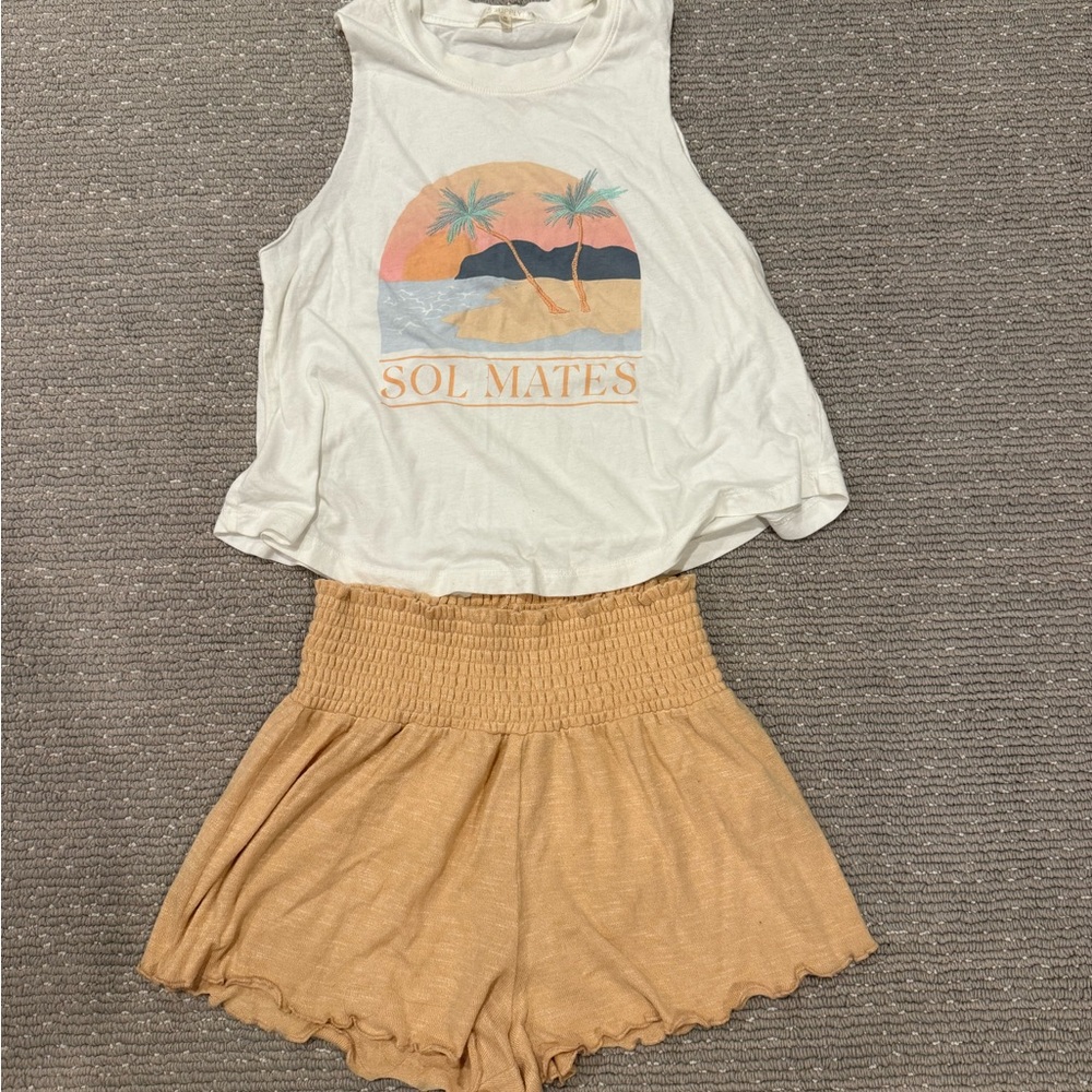 Z Supply pajama/lounge set super soft xs